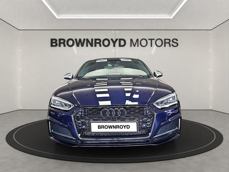 Used Audi S5 Sportback Design 354 HP (260 kW) 2018 Blue Hatchback