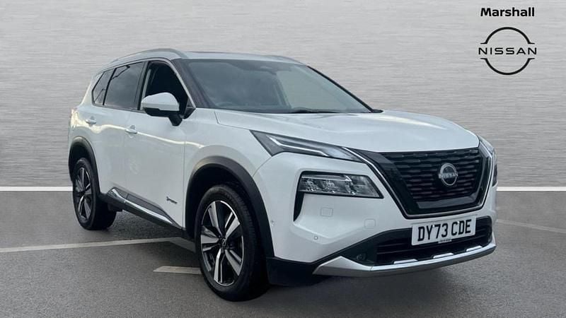 White Used 2023 Nissan X-Trail Tekna SUV | £26,757 (A bit pricey) - Image 1/4