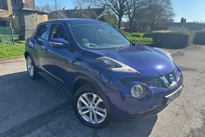 Used Nissan Juke Acenta 110 HP (80 kW) 2014 Blue SUV