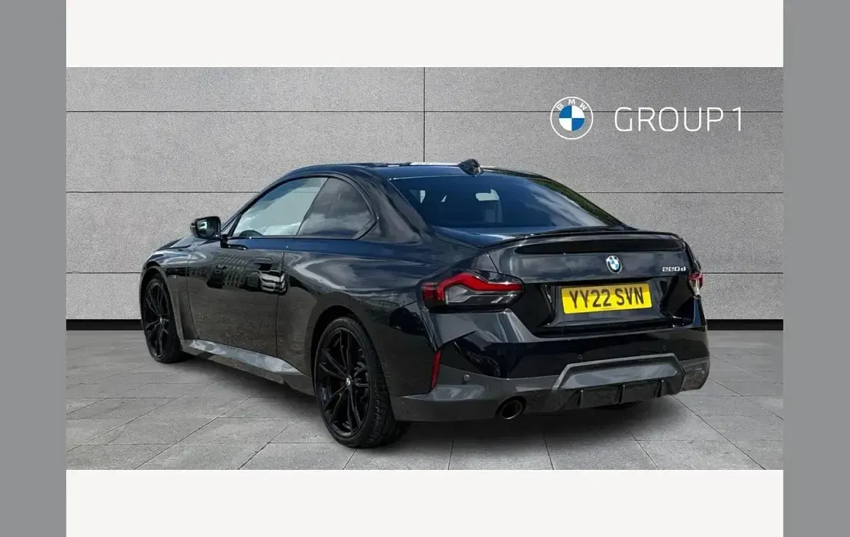 Used BMW 220 M Sport 187 HP (137 kW) 2022 Black Coupe