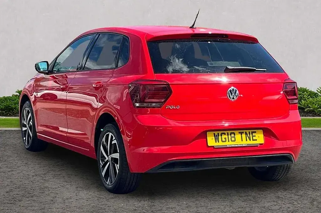 Used VW Polo Beats 95 HP (69 kW) 2018 Red Hatchback