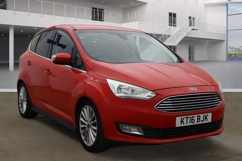 Red Used 2016 Ford C-MAX Titanium MPV | £6,750 (Good price) - Image 1/1