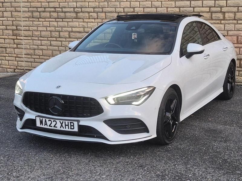 Used Mercedes CLA250 AMG Line Premium Plus 224 HP (164 kW) 2022 White Sedan