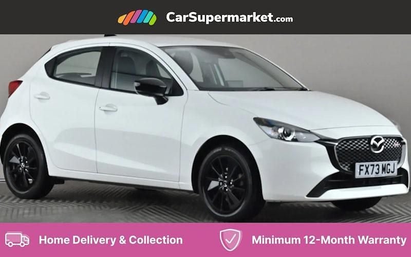White Used 2023 Mazda 2 Homura-Line Hatchback | £15,197 (Fair price) - Image 1/4