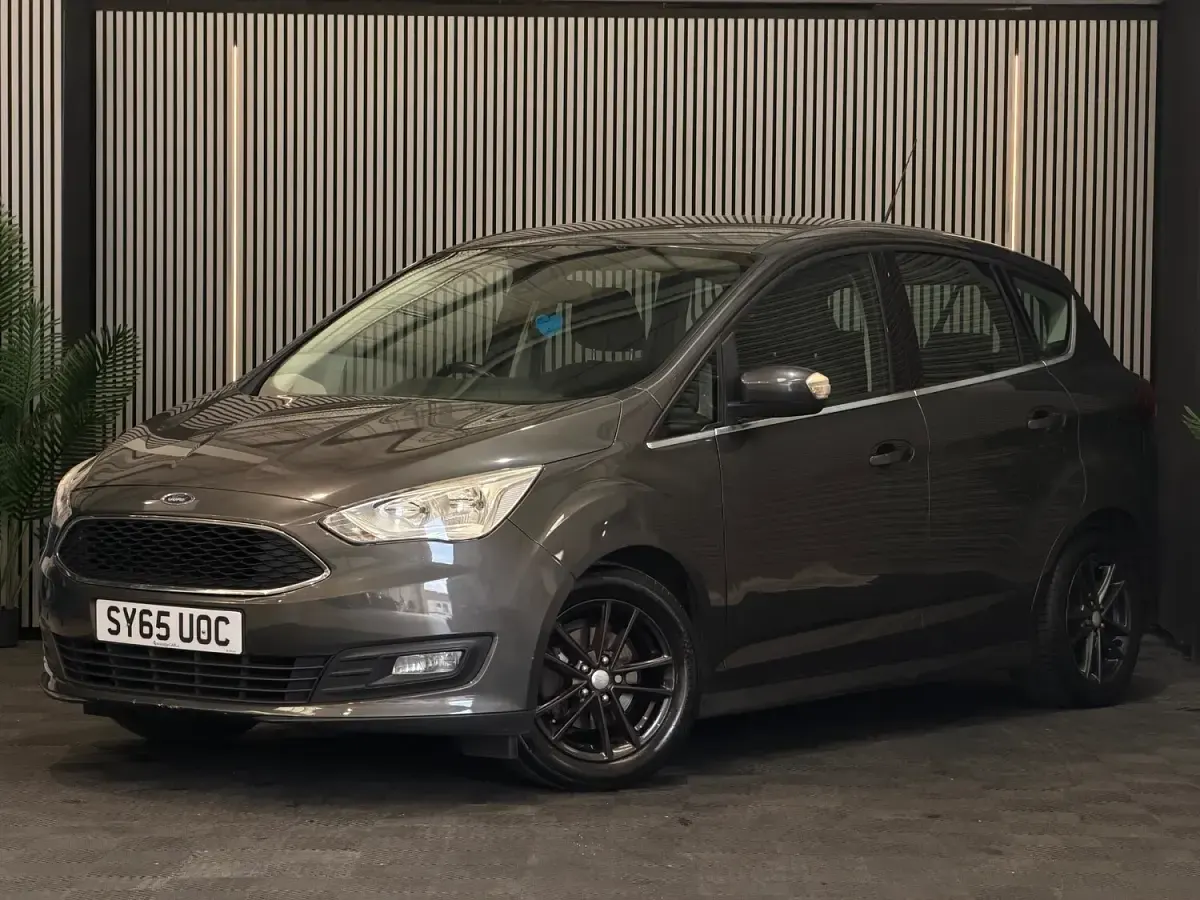 Used Ford C-MAX Zetec 125 HP (91 kW) 2015 Grey MPV