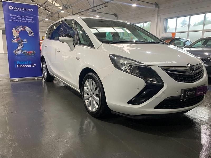 White Used 2014 Vauxhall Zafira Tourer MPV | £4,695 (Fair price) - Image 1/3