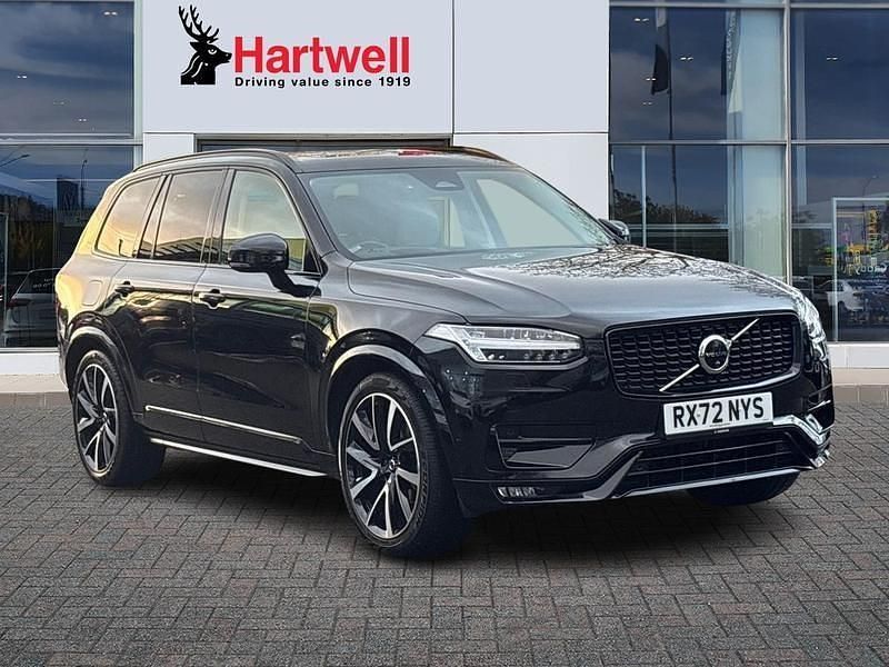 Black Used 2022 Volvo XC90 Ultimate SUV | £41,499 (Good price) - Image 1/3