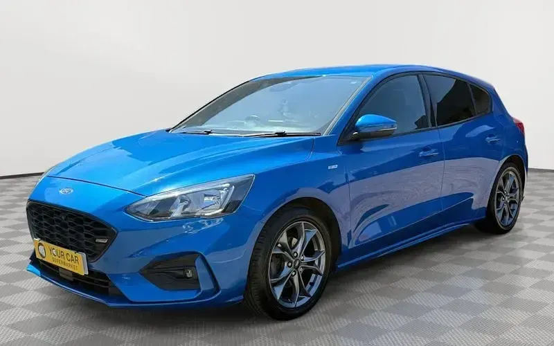 Used Ford Focus ST-Line 120 HP (88 kW) 2019 Blue Hatchback