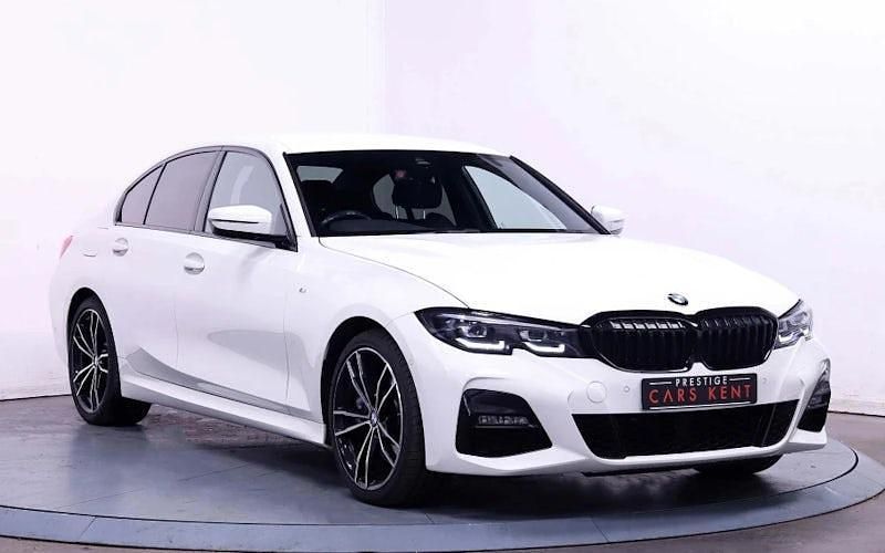 White Used 2021 BMW 320 M Sport Sedan | £26,150 (Expensive) - Image 1/4