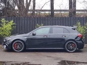New Mercedes A45 AMG 421 HP (309 kW) 2025 Black Hatchback