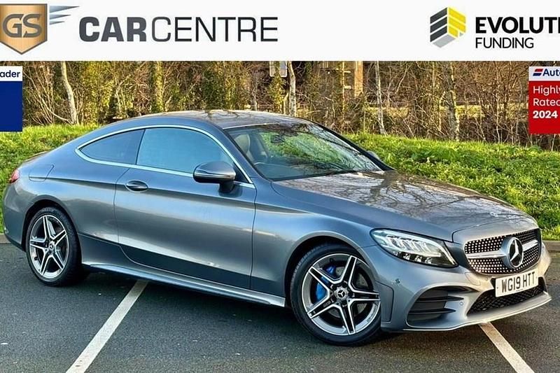 Grey Used 2019 Mercedes C220 AMG line Coupe | £18,200 (Good price) - Image 1/1