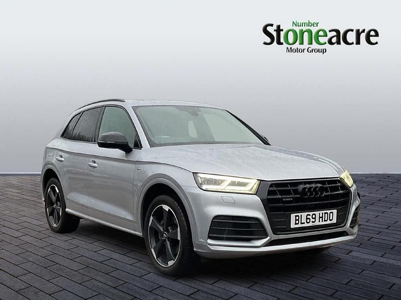 Silver Used 2019 Audi Q5 Black Edition SUV | £20,990 (Fair price) - Image 1/4