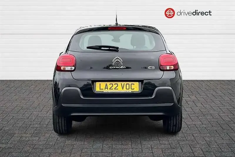 Used Citroën C3 PureTech 83 HP (61 kW) 2022 Black Hatchback