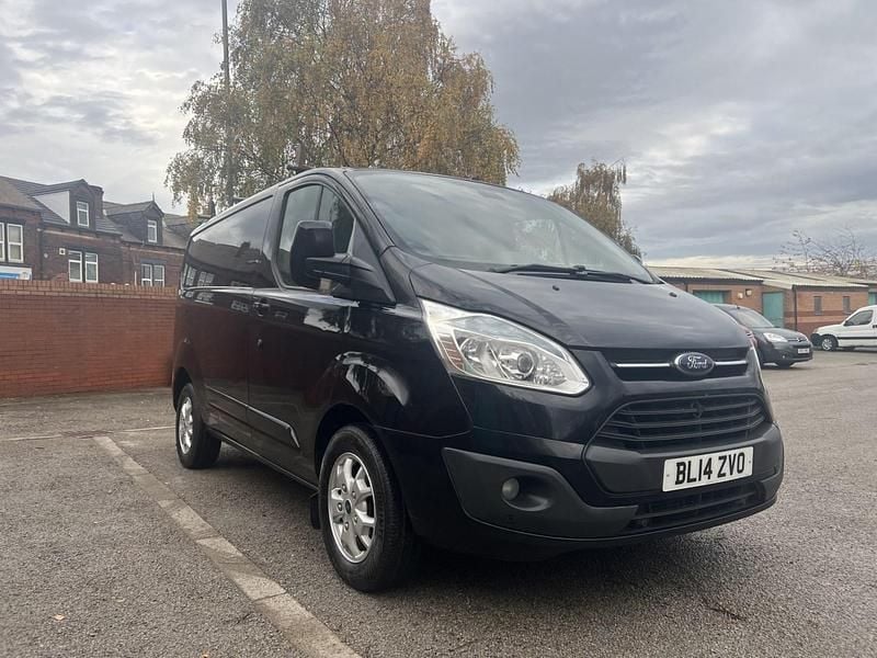 Black Used 2014 Ford Transit Custom Limited | £7,995 (A bit pricey) - Image 1/4