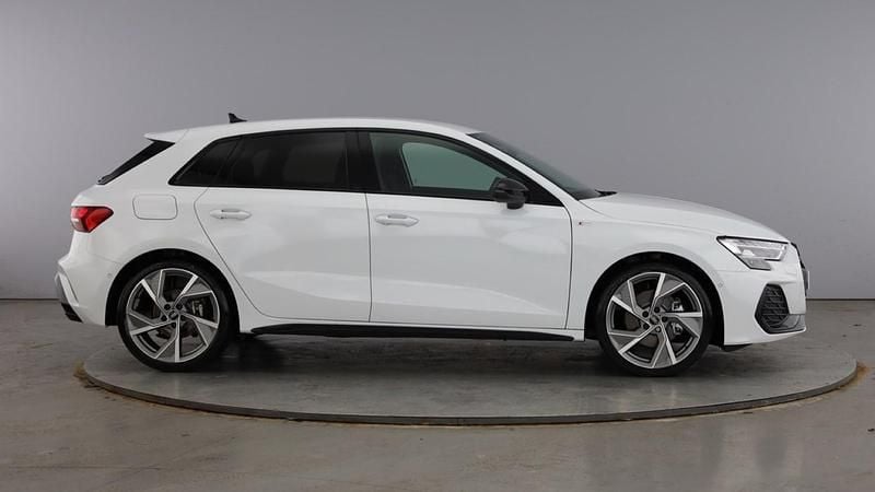 Used Audi A3 Sportback Black Edition 2025 Glacier white Hatchback