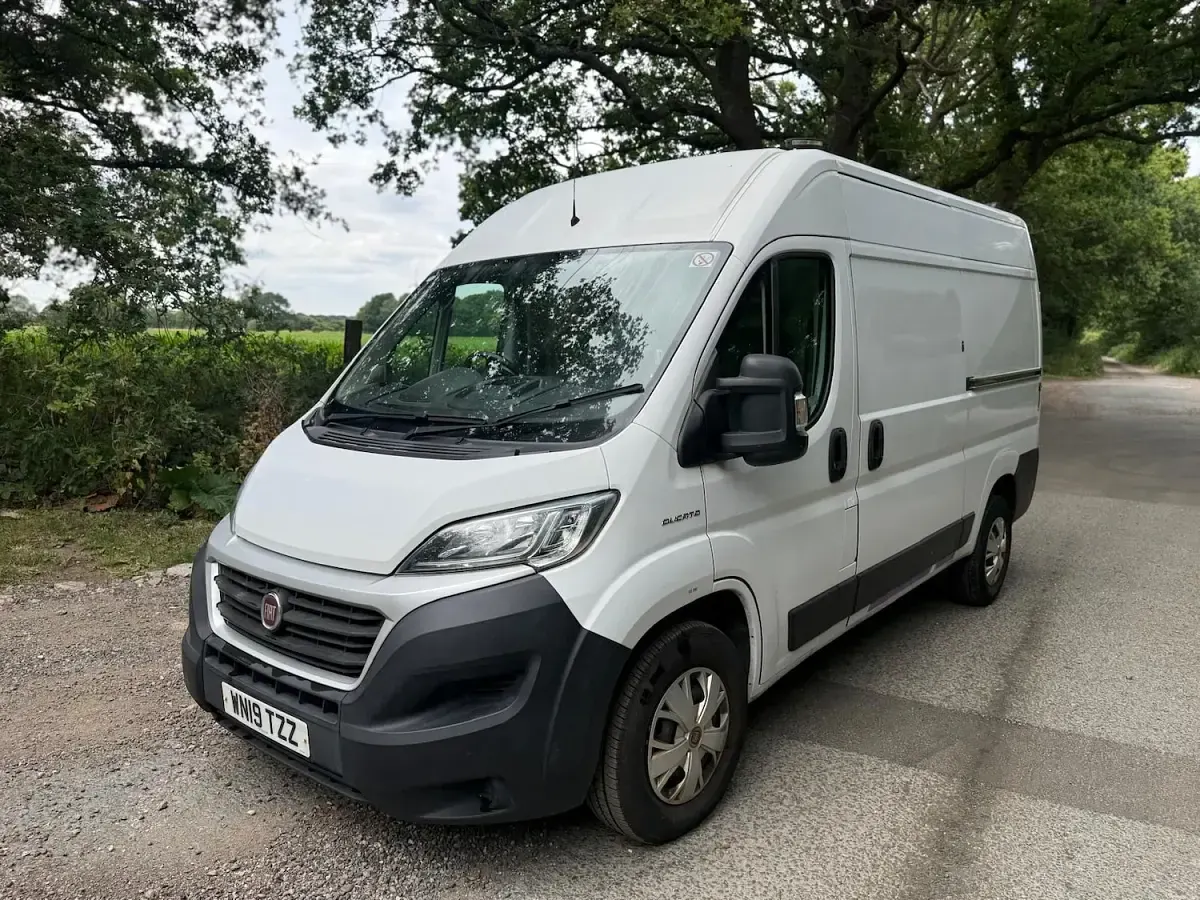 Used Fiat Ducato 115 HP (84 kW) 2019 White Van