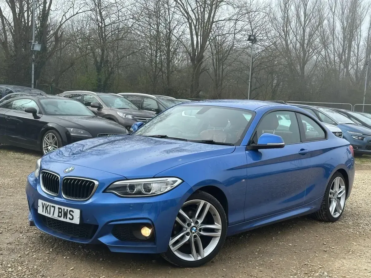 Usado BMW 218 M Sport 2017 Azul Coupe