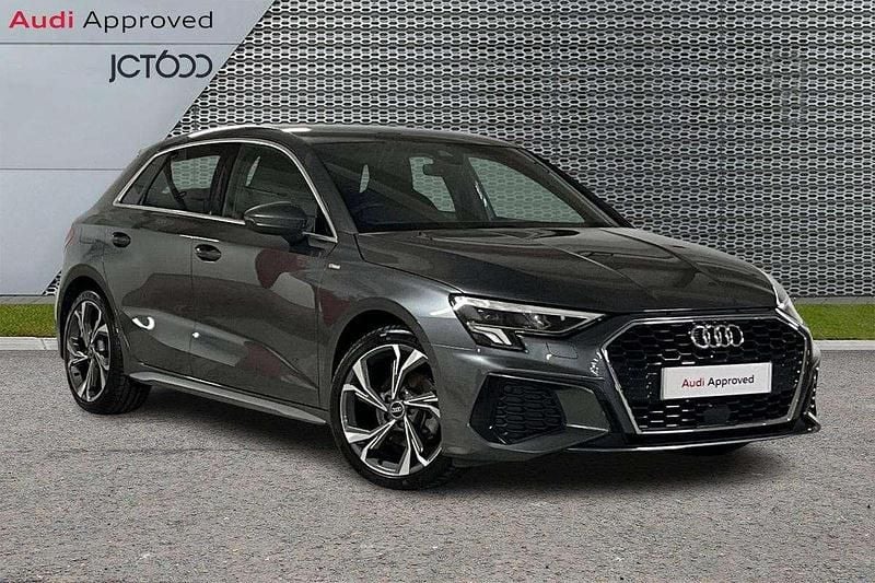 Grey Used 2024 Audi A3 S-Line Hatchback | £24,777 (Fair price) - Image 1/4