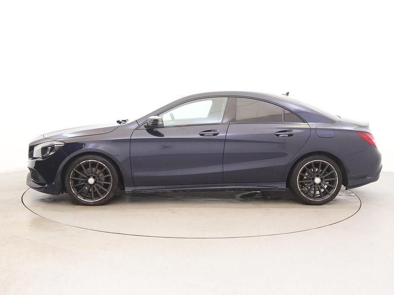 Used Mercedes CLA200 AMG line 136 HP (100 kW) 2016 Blue Sedan