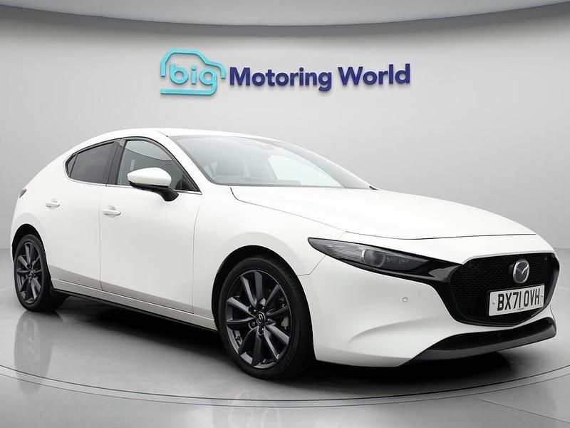 White Used 2021 Mazda 3 Inclusive Hatchback | £16,500 (Fair price) - Image 1/4