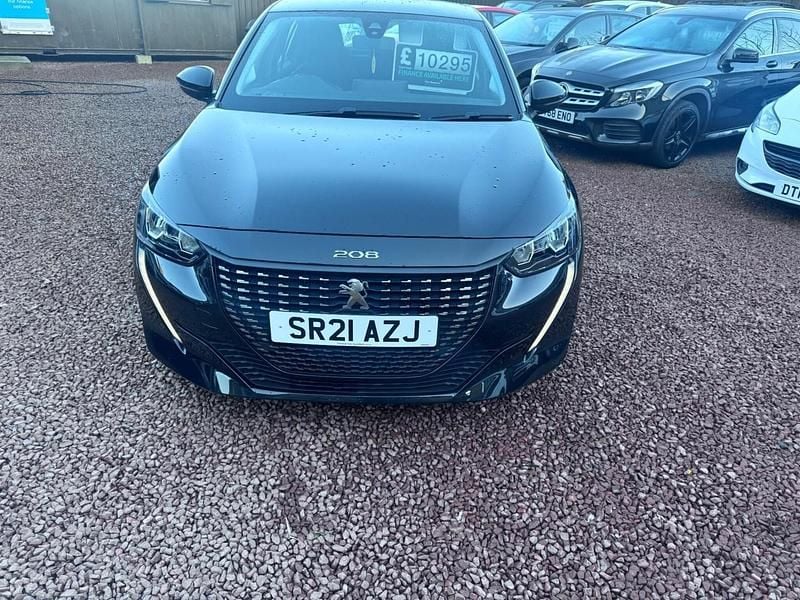 Used Peugeot 208 Active Premium 2021 Black Hatchback