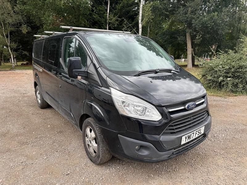 Black Used 2017 Ford Transit Custom Limited | £8,995 (Expensive) - Image 1/4