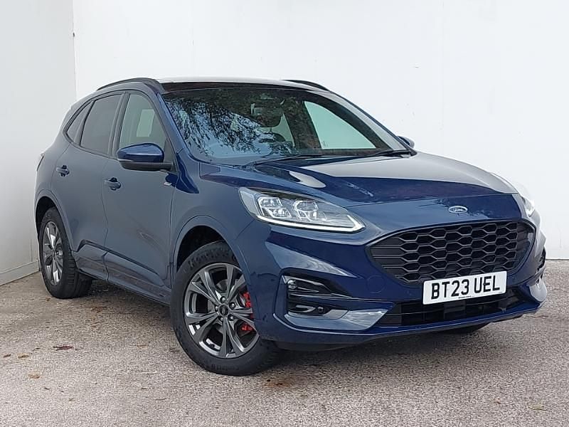 Blue Used 2023 Ford Kuga ST-Line SUV | £21,298 (Fair price) - Image 1/4
