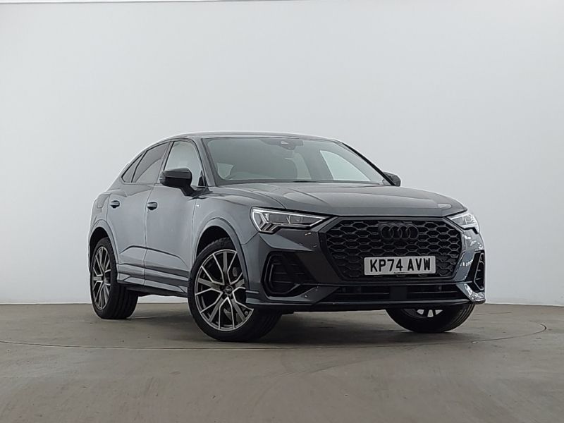Grey Used 2024 Audi Q3 Black Edition SUV | £38,998 (Expensive) - Image 1/4