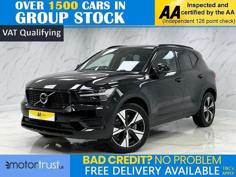 Black Used 2021 Volvo XC40 R-Design SUV | £22,695 (Good price) - Image 1/2