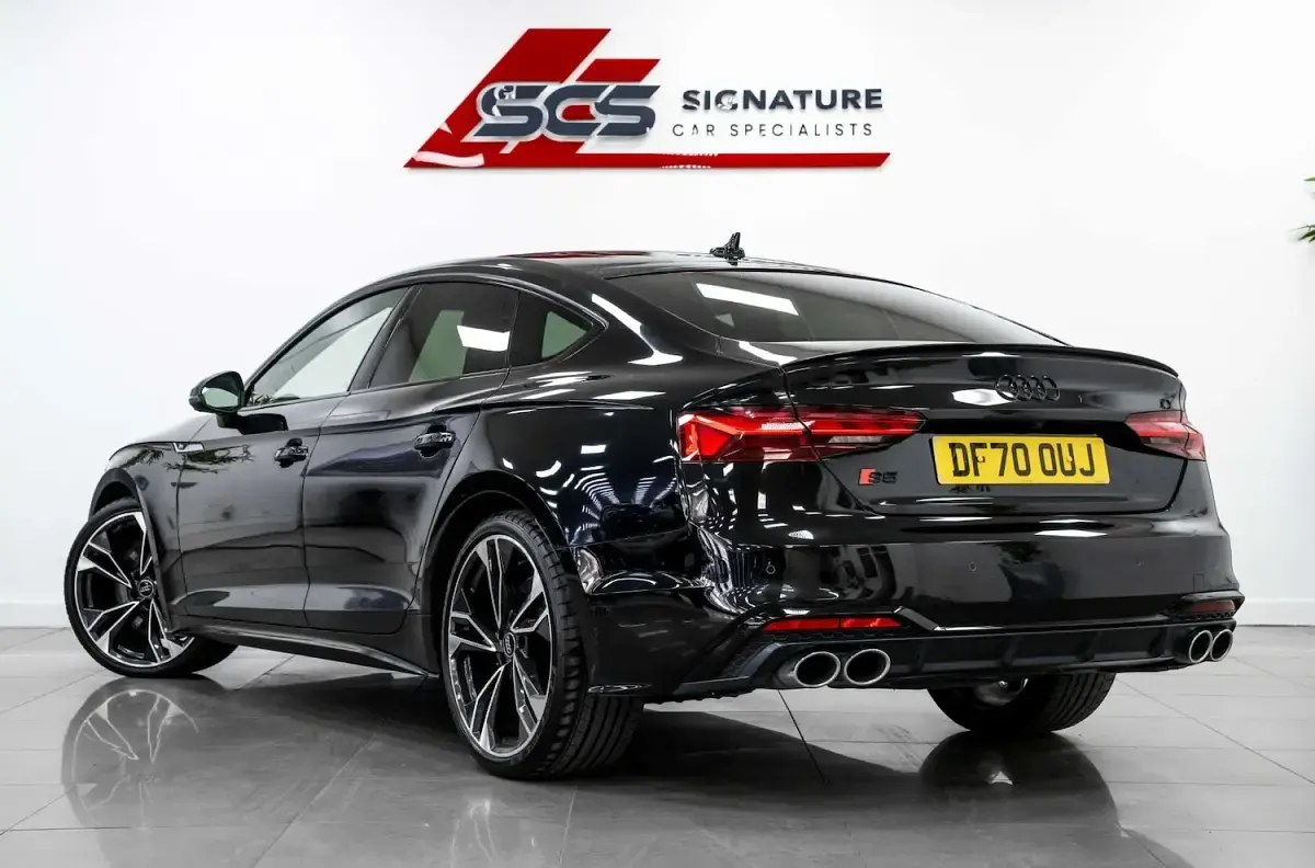 Used Audi S5 Advanced 347 HP (255 kW) 2021 Black Coupe