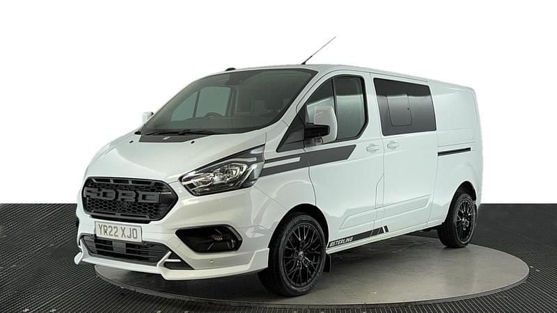 White Used 2022 Ford Transit Custom Limited Van | £28,104 - Image 1/4