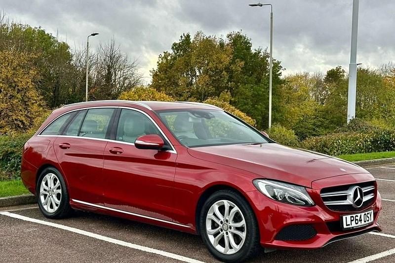 Red Used 2015 Mercedes C200 Estate | £9,795 (A bit pricey) - Image 1/1