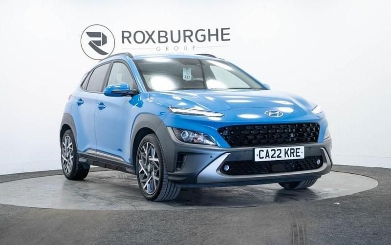 Blue Used 2022 Hyundai Kona Premium SUV | £14,399 (Good price) - Image 1/4