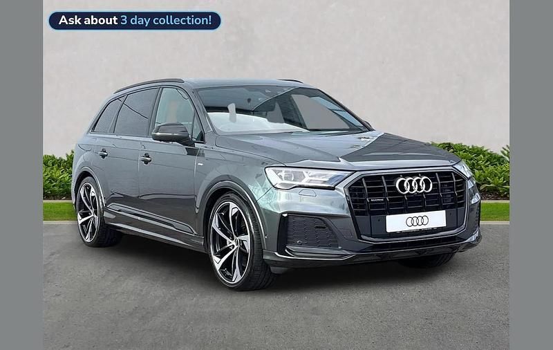 Used Audi Q7 Black Edition 286 HP (210 kW) 2022 Grey SUV