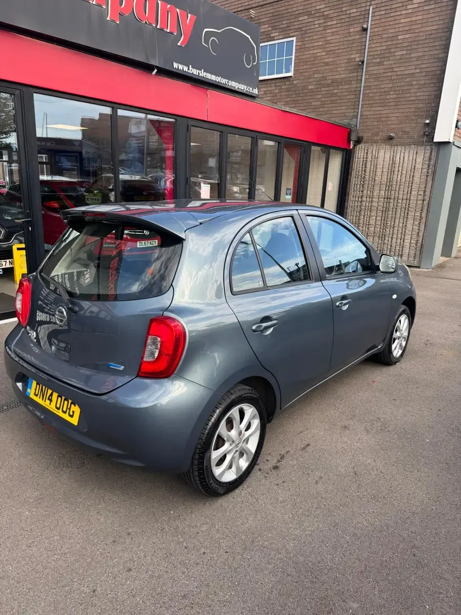 Used Nissan Micra Acenta 80 HP (58 kW) 2014 Grey Hatchback
