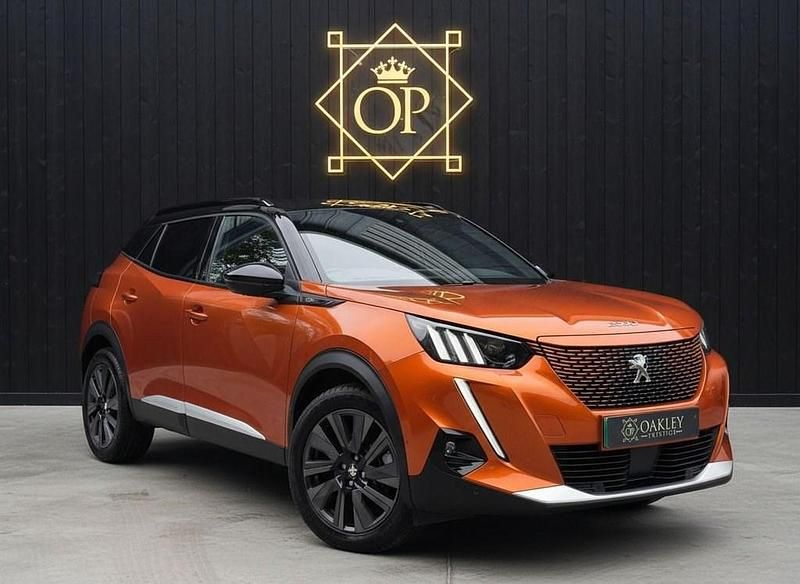 Orange Used 2022 Peugeot e-2008 Premium SUV | £14,990 (Fair price) - Image 1/4