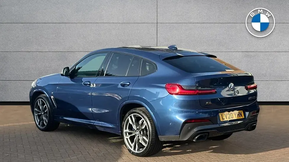 Used BMW X4 M Sport 360 HP (264 kW) 2020 Blue SUV