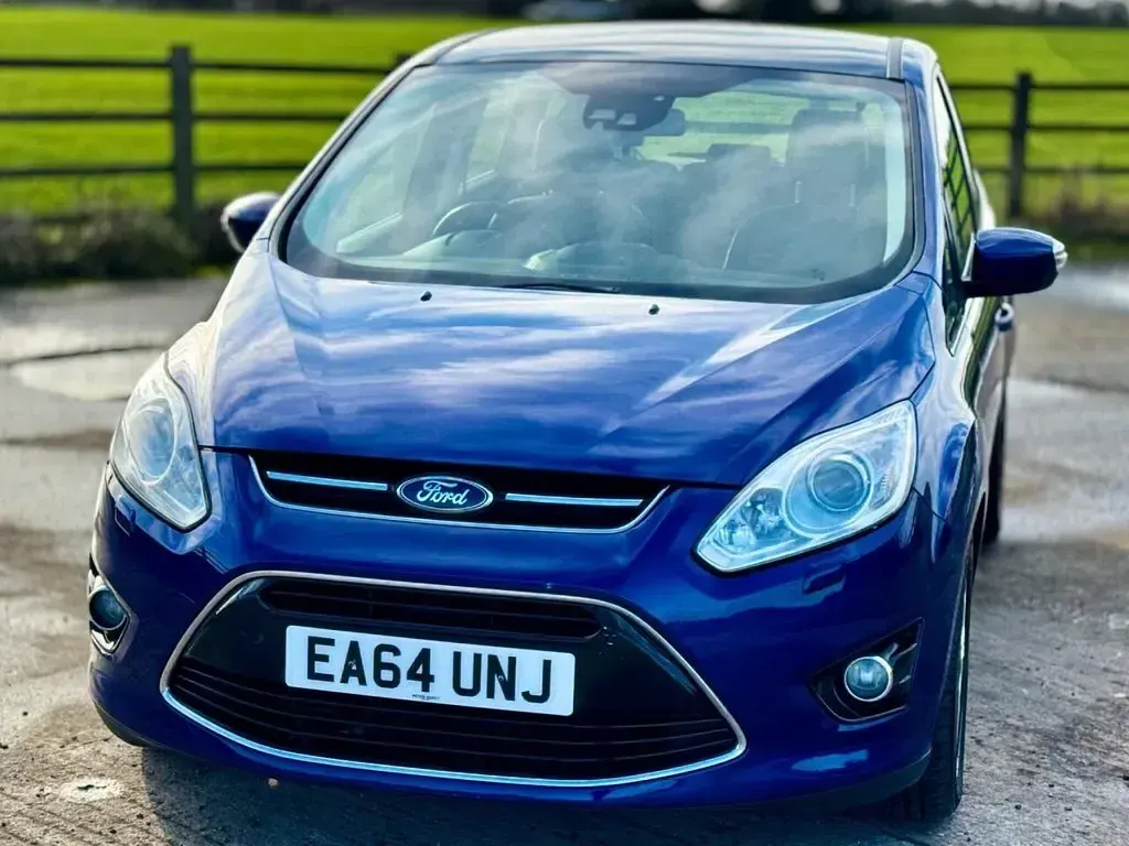 Used Ford C-MAX Titanium X 125 HP (91 kW) 2014 Blue MPV