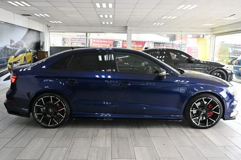 Used Audi S3 Black Edition 2018 Blue Sedan
