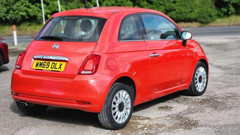 Used Fiat 500 Lounge 69 HP (50 kW) 2020 Pink Hatchback