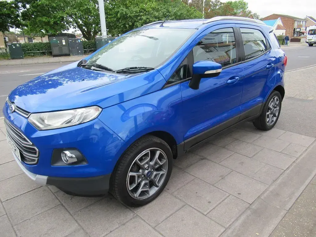 Used Ford Ecosport Titanium 2016 Blue SUV