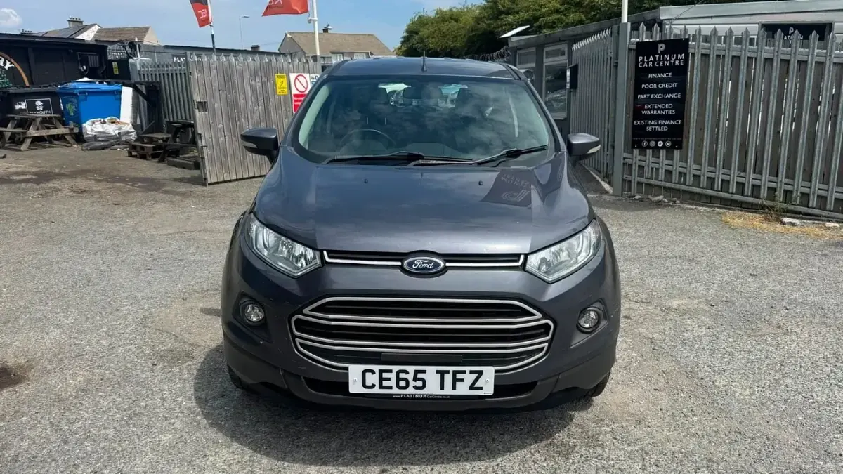Used Ford Ecosport Zetec 125 HP (91 kW) 2015 Grey SUV