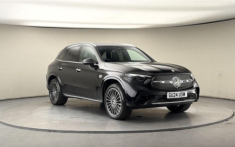 Used Mercedes GLC300e AMG line 313 HP (230 kW) 2024 Obsidian black SUV