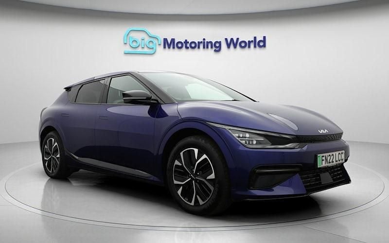 Used Kia EV6 GT-Line 167 kW (228 HP) 2022 Blue SUV