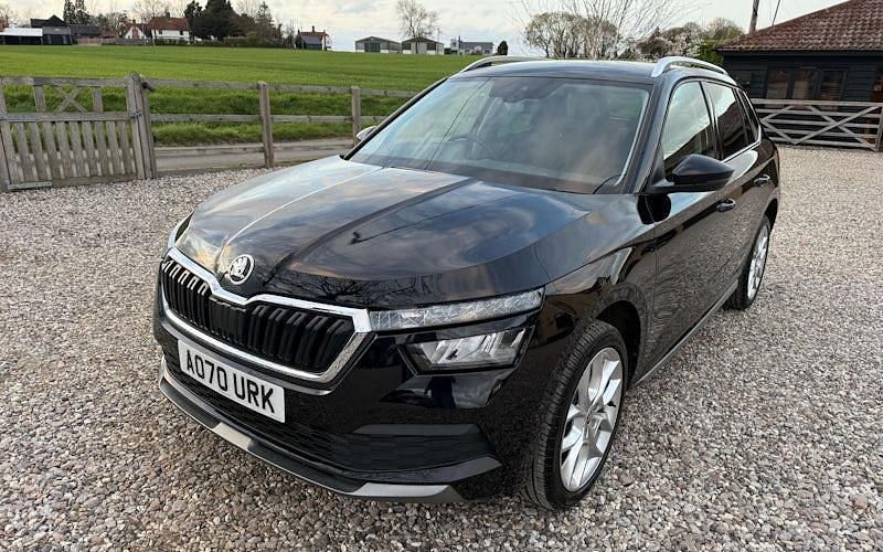 Used Skoda Kamiq SE L 116 HP (85 kW) 2020 Black SUV
