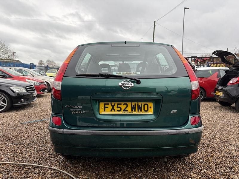 Used Nissan Almera Tino SE 2002 Green MPV
