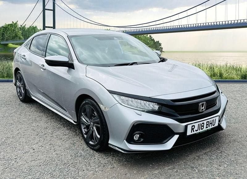 Silver Used 2018 Honda Civic Sport Hatchback | £12,990 (Good price) - Image 1/4