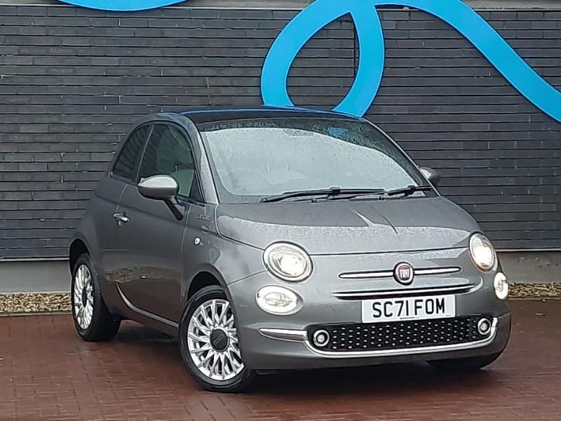 Grey Used 2021 Fiat 500 Dolcevita Hatchback | £8,998 (Fair price) - Image 1/4