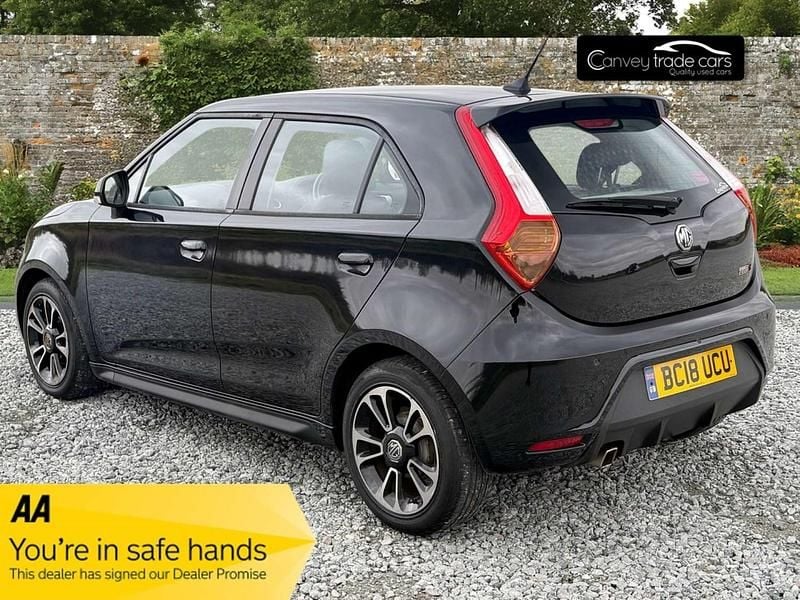 Used MG MG3 2018 Black Hatchback
