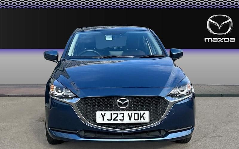 Used Mazda 2 75 HP (55 kW) 2023 Blue Hatchback